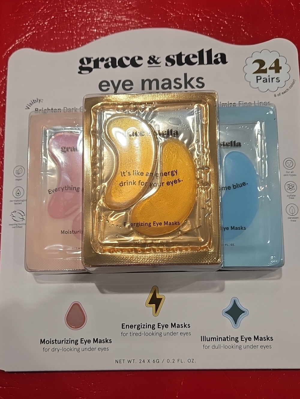 Grace & Stella Eye Masks 24 Count